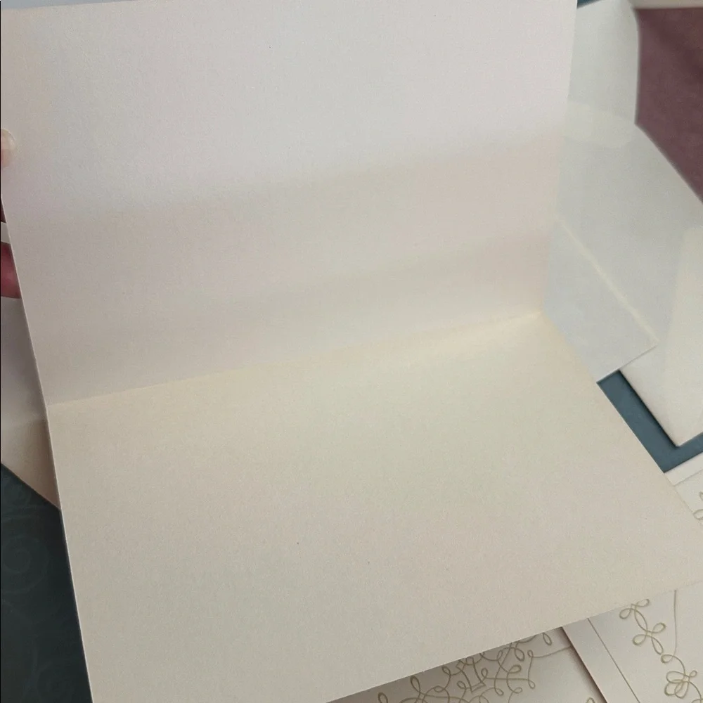 4 Thank You Cards with Envelopes included